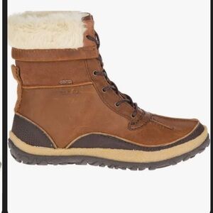 MERRELL Women's Warm Tremblant Mid Polar Waterproof Boots Brown 200 g US 10.5